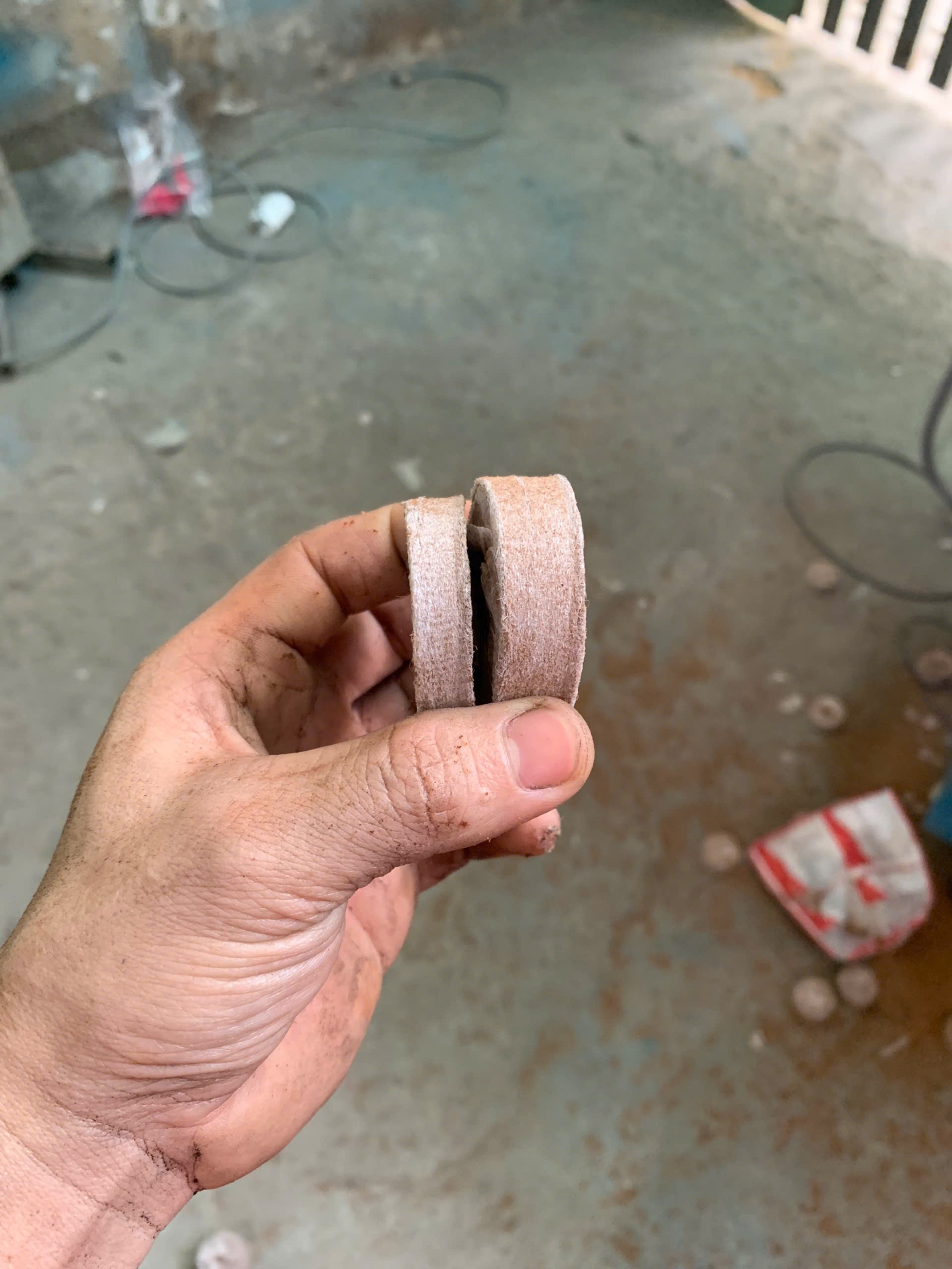 viên nén do máy nén xơ dừa làm ra